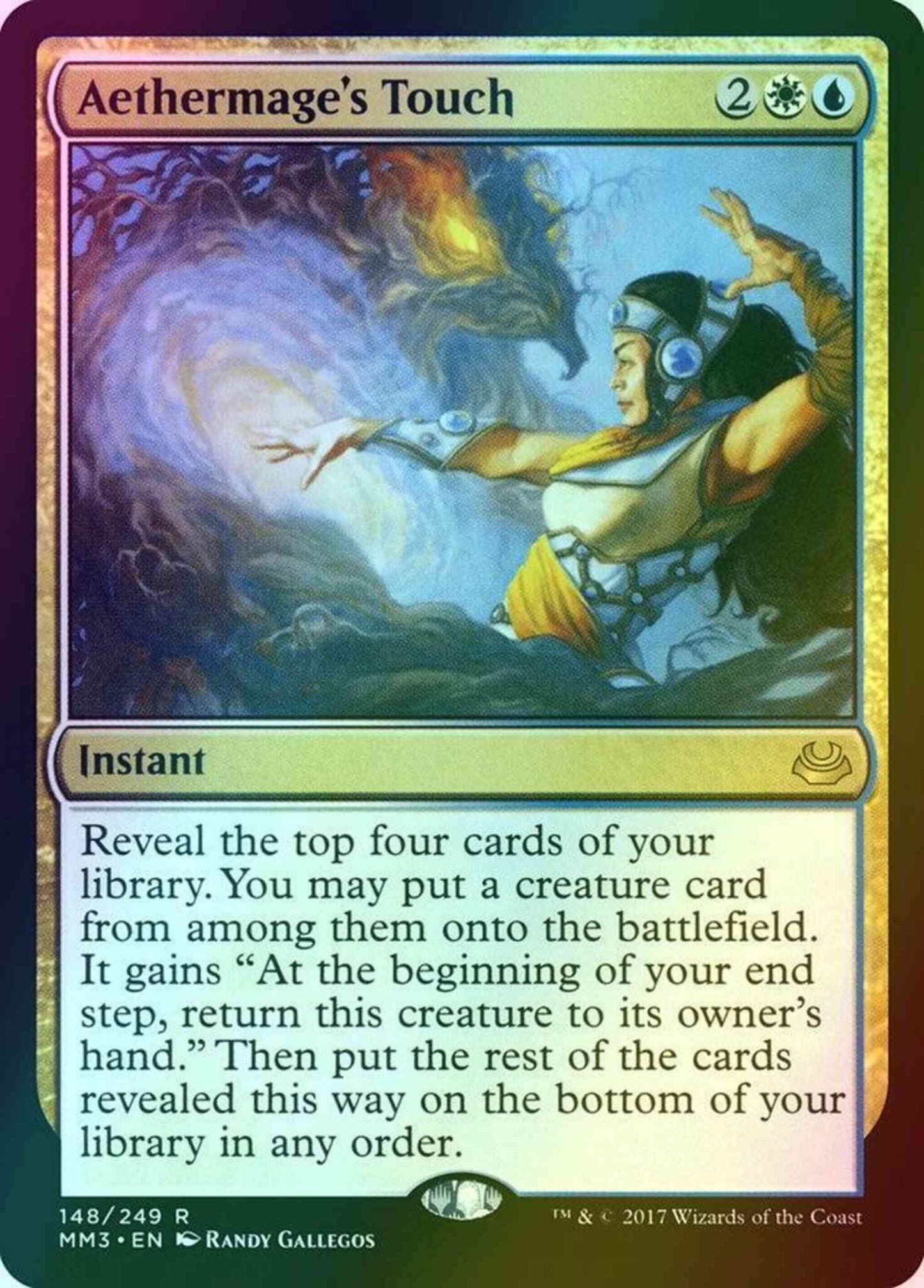 Aethermage's Touch [148] [Modern Masters 2017] [Foil]