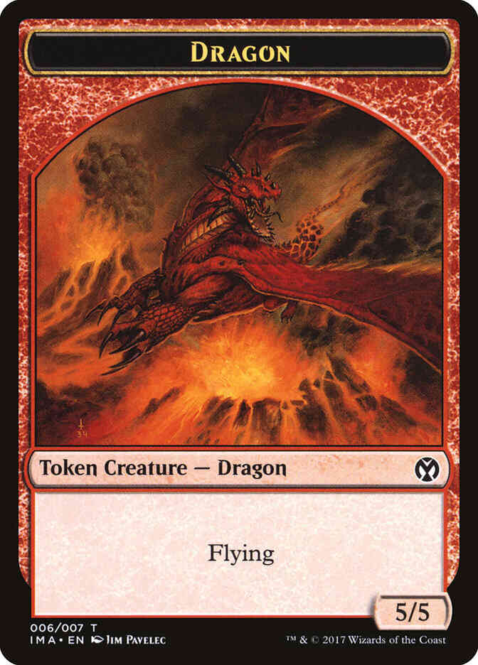 Dragon Token [06] [Iconic Masters Tokens] [Non-Foil]
