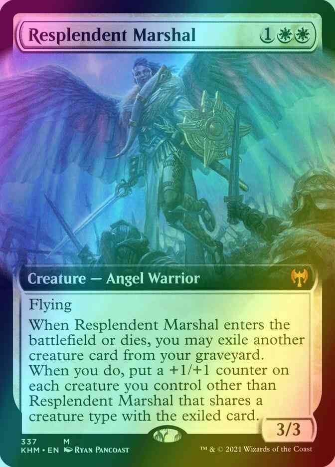 Resplendent Marshal [337] [Extended Art] [Kaldheim] [Foil]