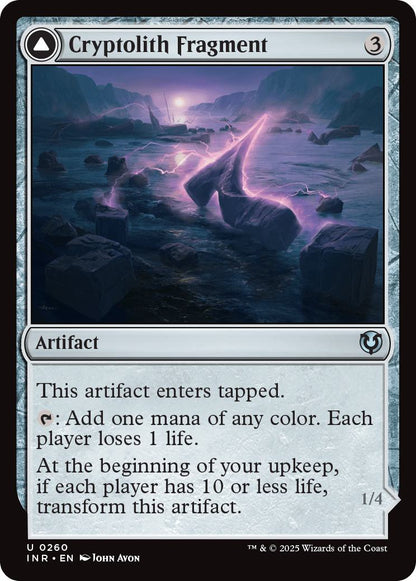 Cryptolith Fragment // Aurora of Emrakul [260] [Innistrad Remastered] [Non-Foil]