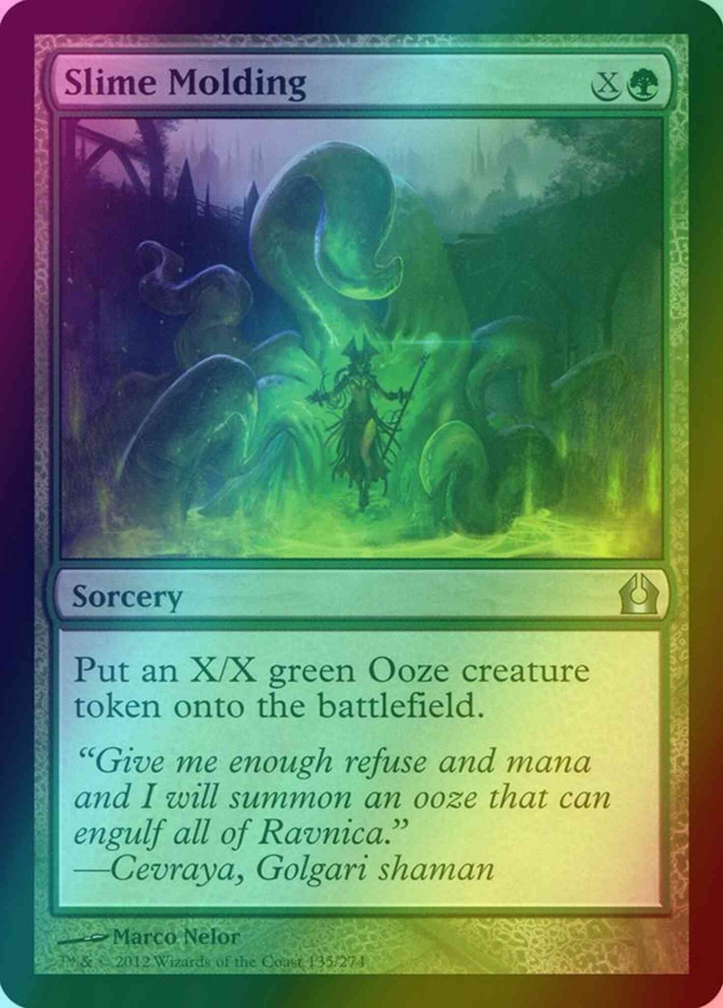 Slime Molding [135] [Return To Ravnica] [Foil]