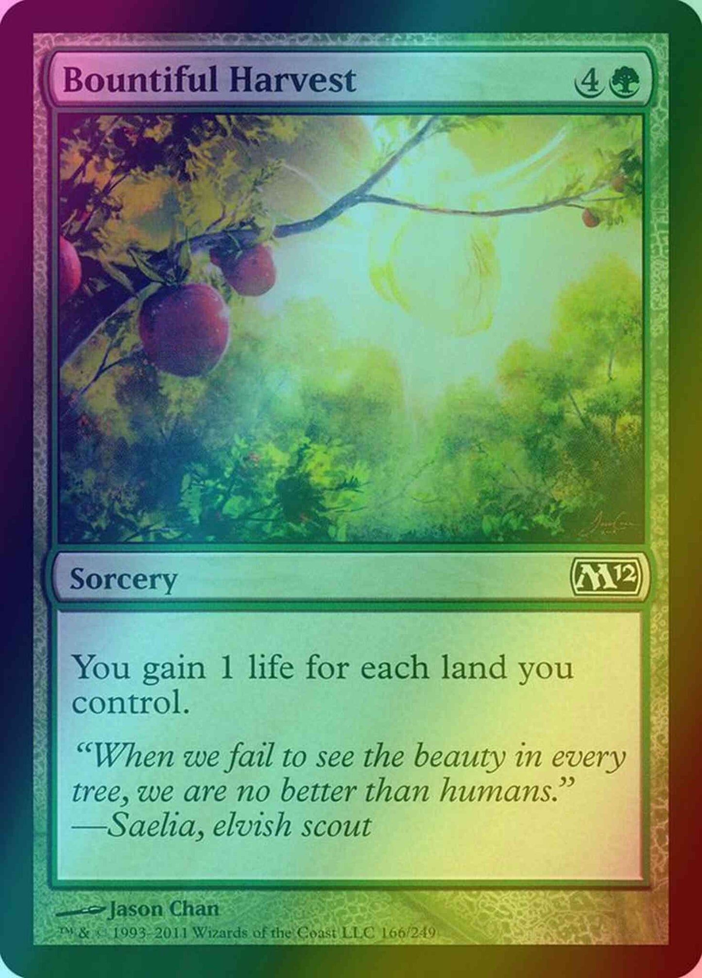Bountiful Harvest [166] [Magic 2012] [Foil]
