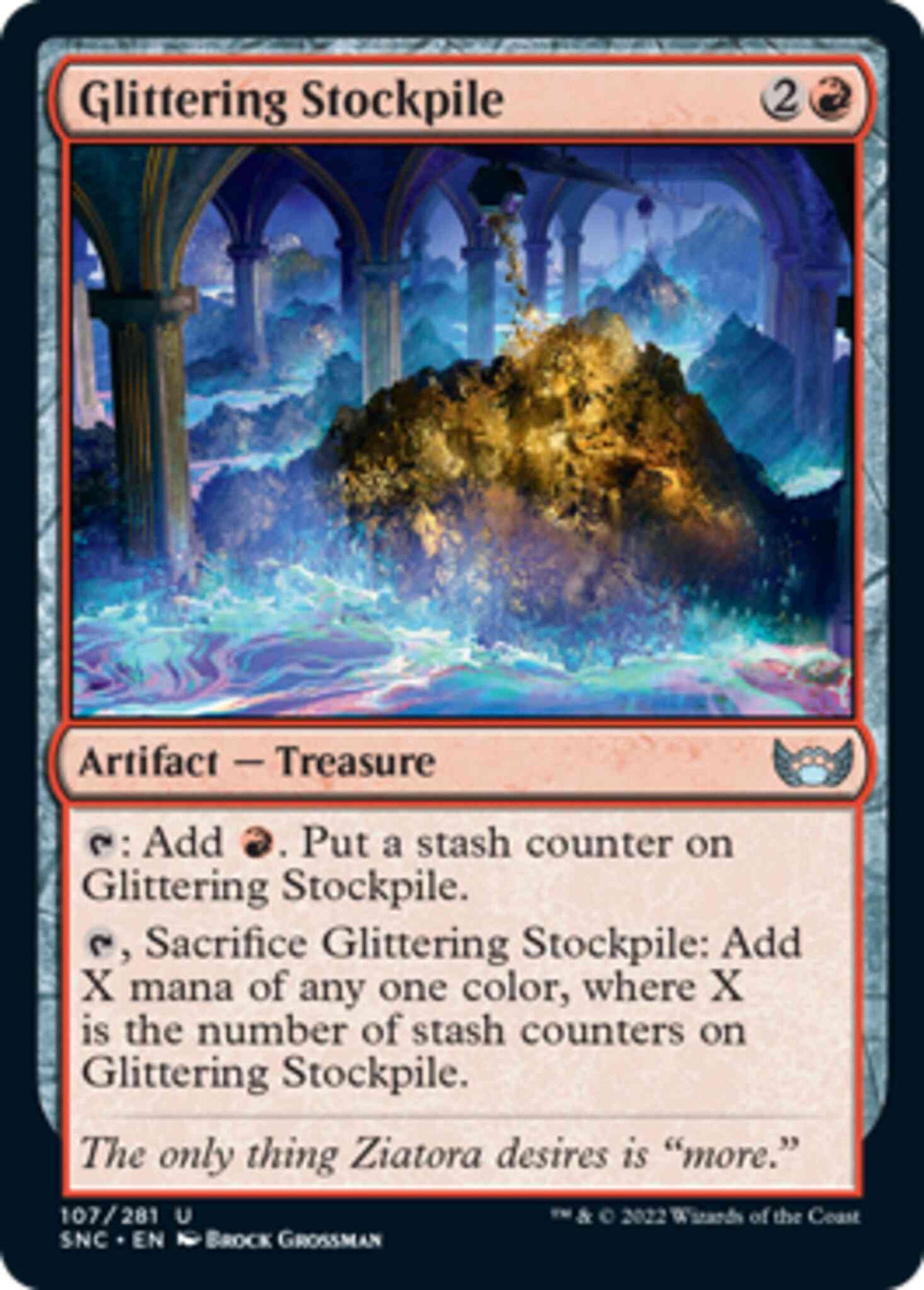 Glittering Stockpile [107] [Streets of New Capenna] [Non-Foil]