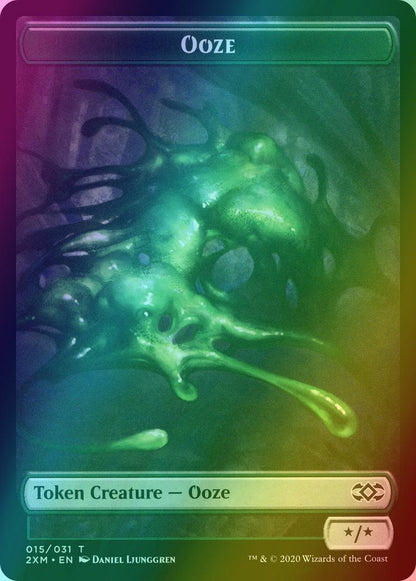 Myr Token (07) // Ooze Token (15) [Double Masters Tokens] [Foil]