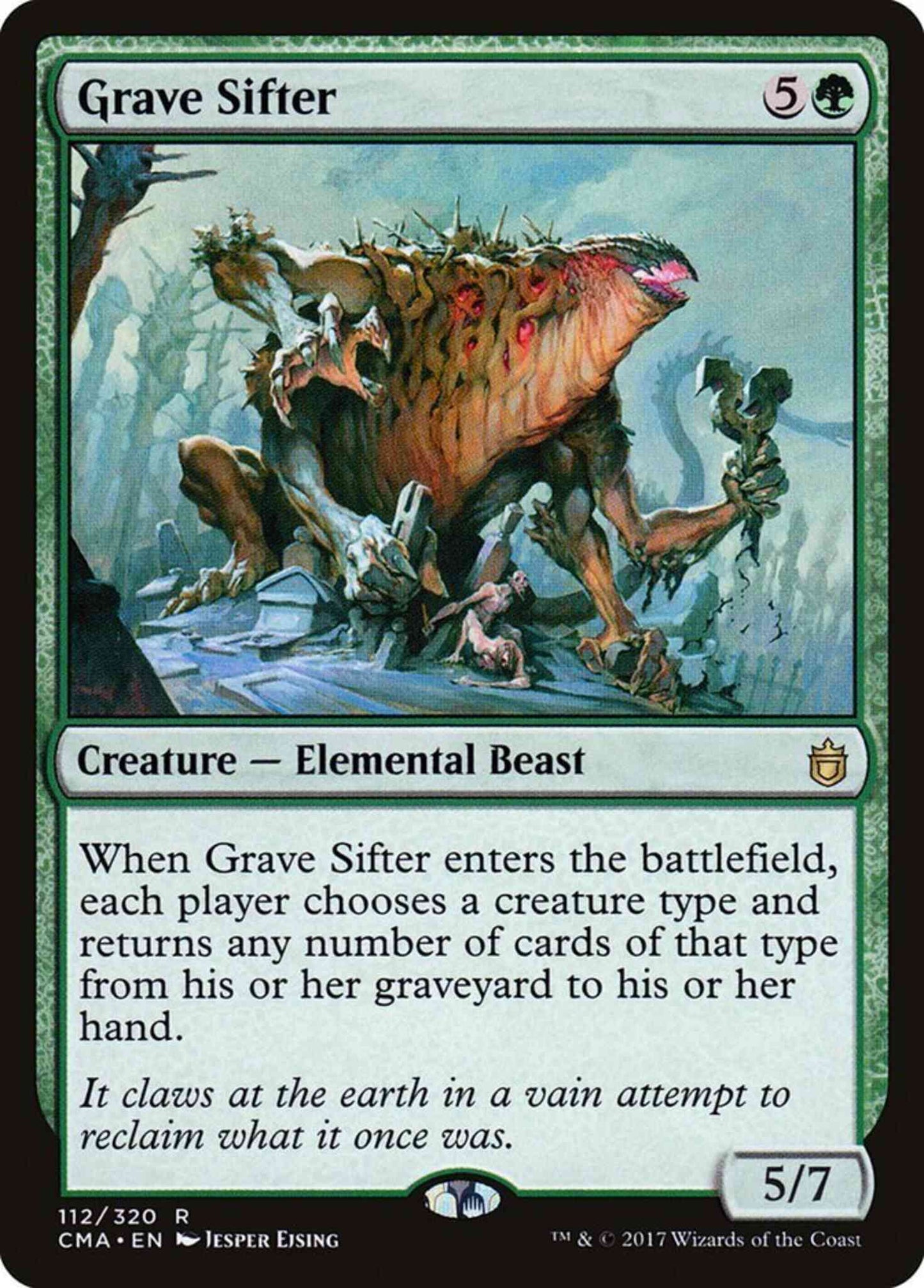 Grave Sifter [112] [Commander Anthology] [Non-Foil]