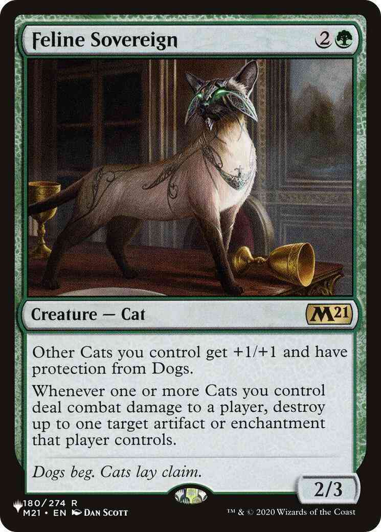 Feline Sovereign [M21-180] [The List] [Non-Foil]