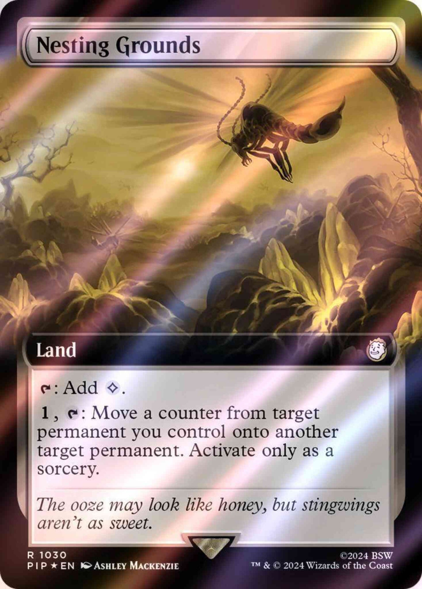 Nesting Grounds [1030] [Extended Art] [Fallout] [Surge Foil]