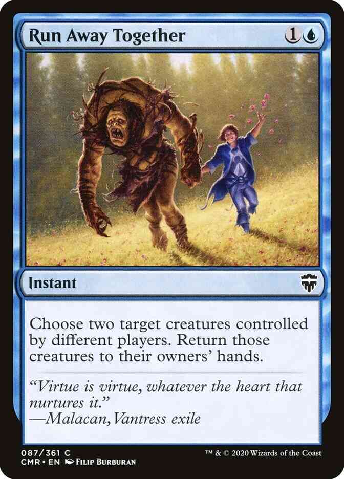 Run Away Together [87] [Commander Legends] [Non-Foil]