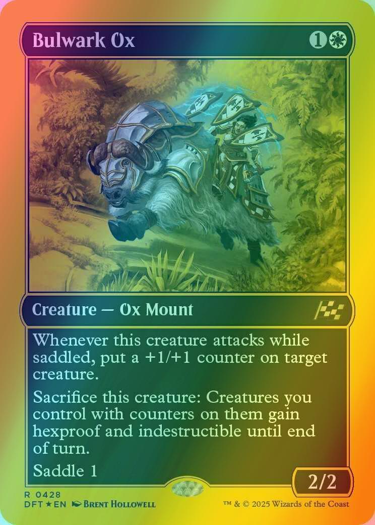 Bulwark Ox [428] [Aetherdrift] [First-place Foil]
