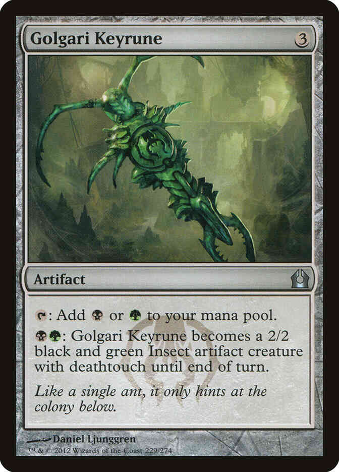 Golgari Keyrune [229] [Return To Ravnica] [Non-Foil]