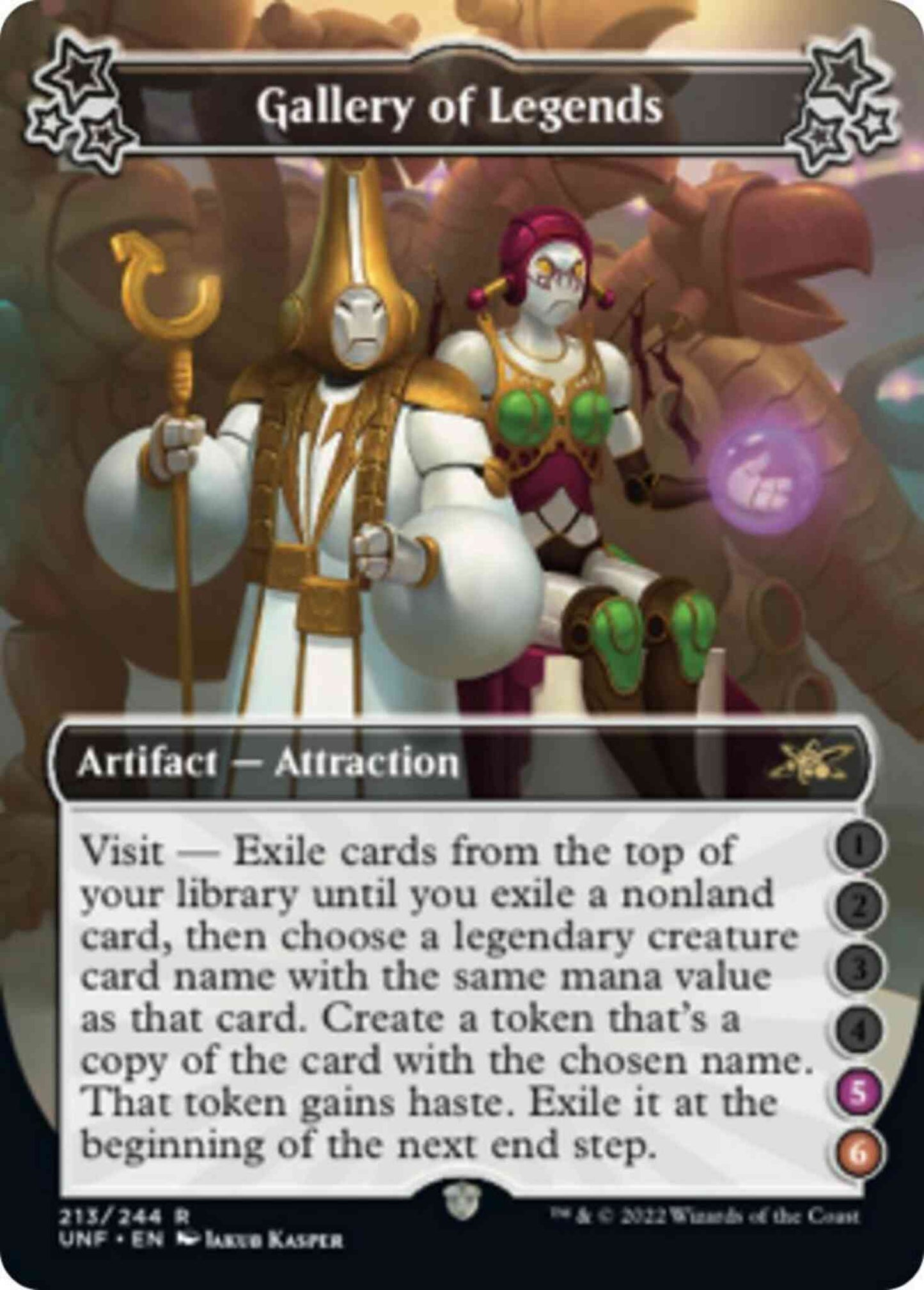 Gallery of Legends (5/6) [213b] [Borderless] [Unfinity] [Non-Foil]