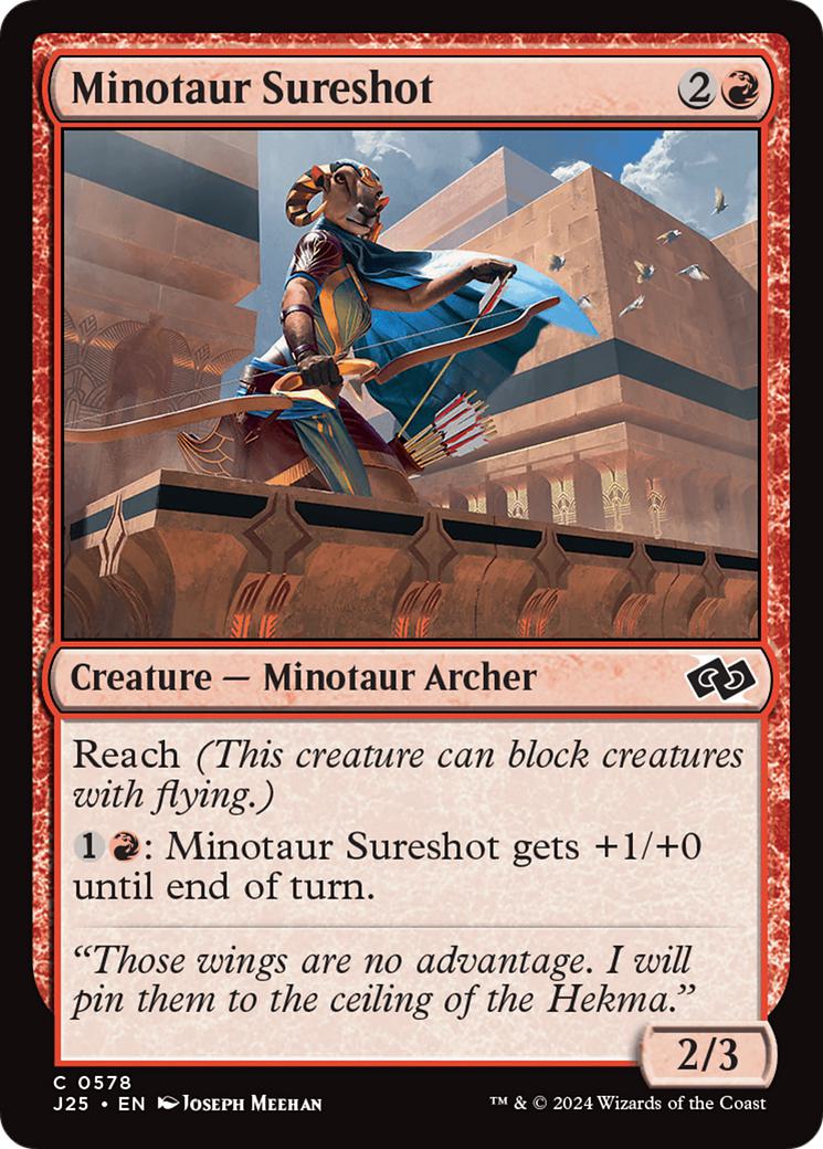 Minotaur Sureshot [578] [Foundations: Jumpstart] [Non-Foil]