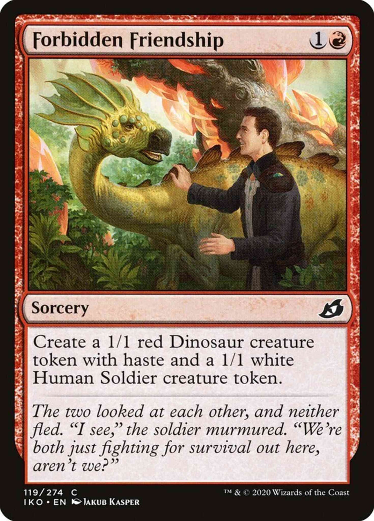 Forbidden Friendship [119] [Ikoria: Lair of Behemoths] [Non-Foil]