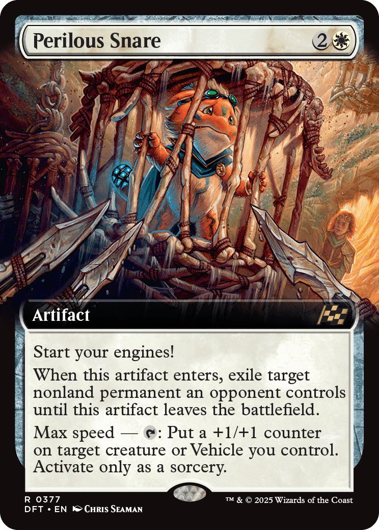 Perilous Snare [377] [Extended Art] [Aetherdrift] [Non-Foil]