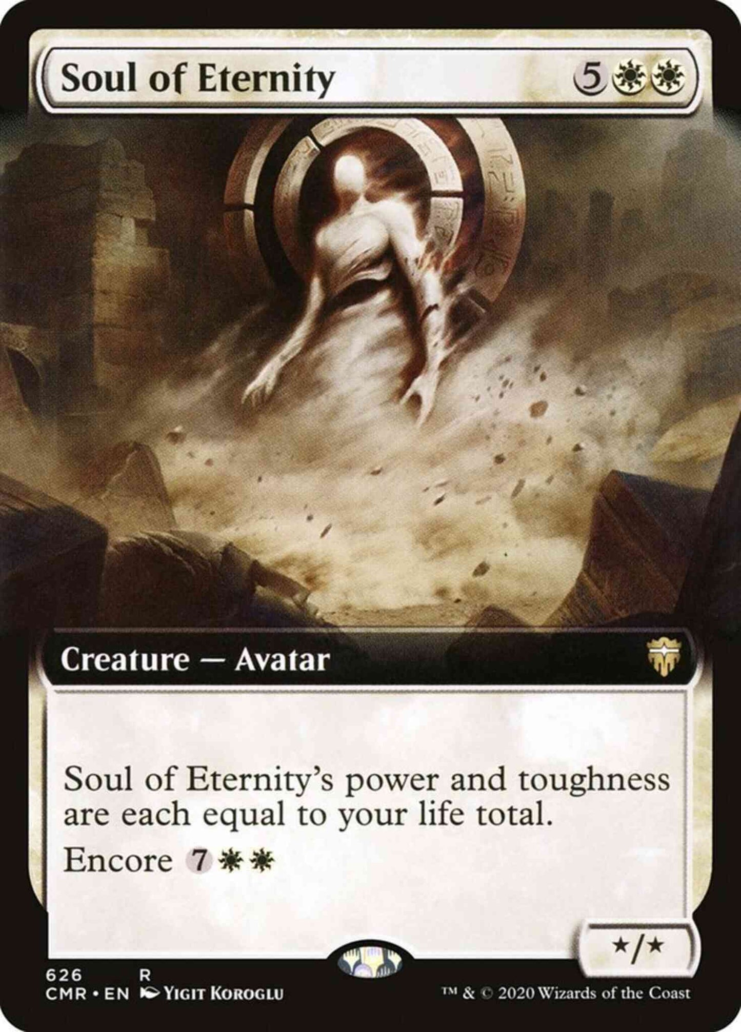 Soul of Eternity [626] [Extended Art] [Commander Legends] [Non-Foil]