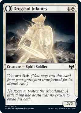 Drogskol Infantry // Drogskol Armaments [10] [Innistrad: Crimson Vow] [Non-Foil]