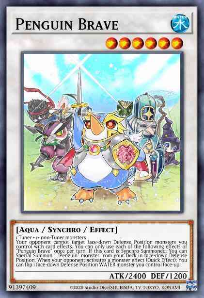 Penguin Brave - PHRA-EN039 - Common - 1st Edition
