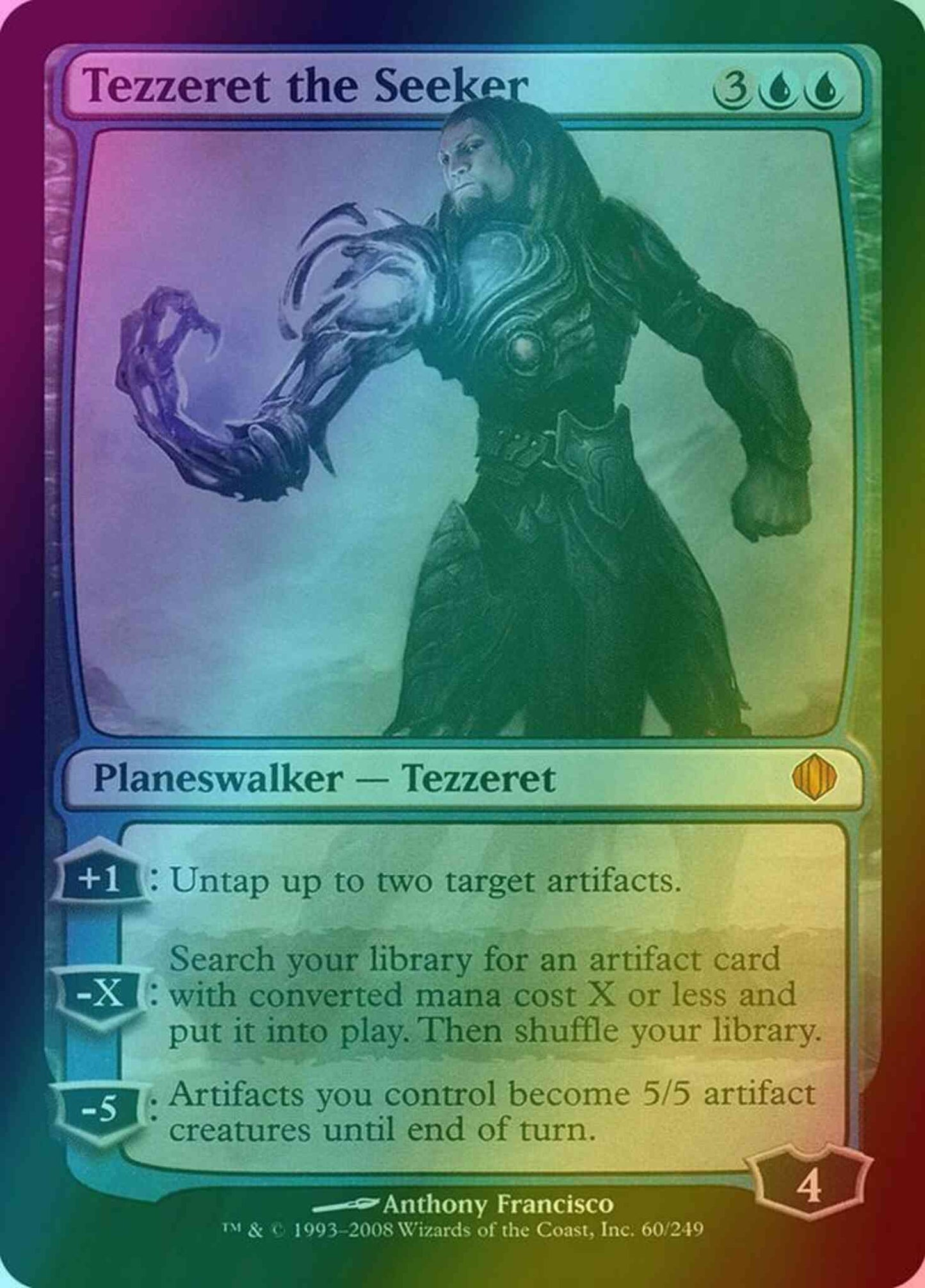 Tezzeret the Seeker [60] [Shards Of Alara] [Foil]
