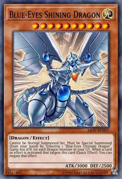 Blue-Eyes Shining Dragon - LCKC-EN008 - Secret Rare - 1st Edition