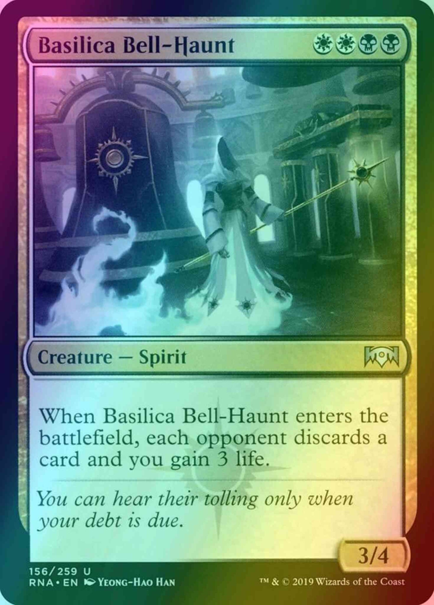 Basilica Bell-Haunt [156] [Ravnica Allegiance] [Foil]