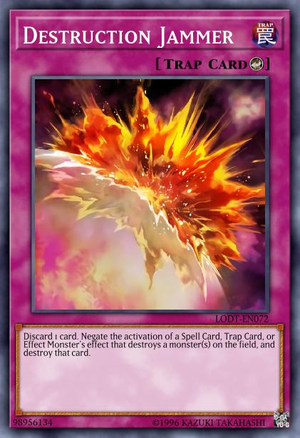 Destruction Jammer - LODT-EN072 - Rare - 1st Edition