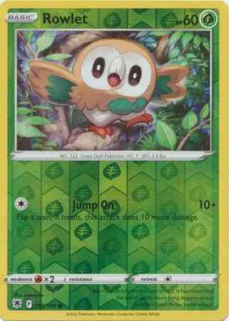 Rowlet - 019/189 - Common [swsh10-019] [Reverse Holo]