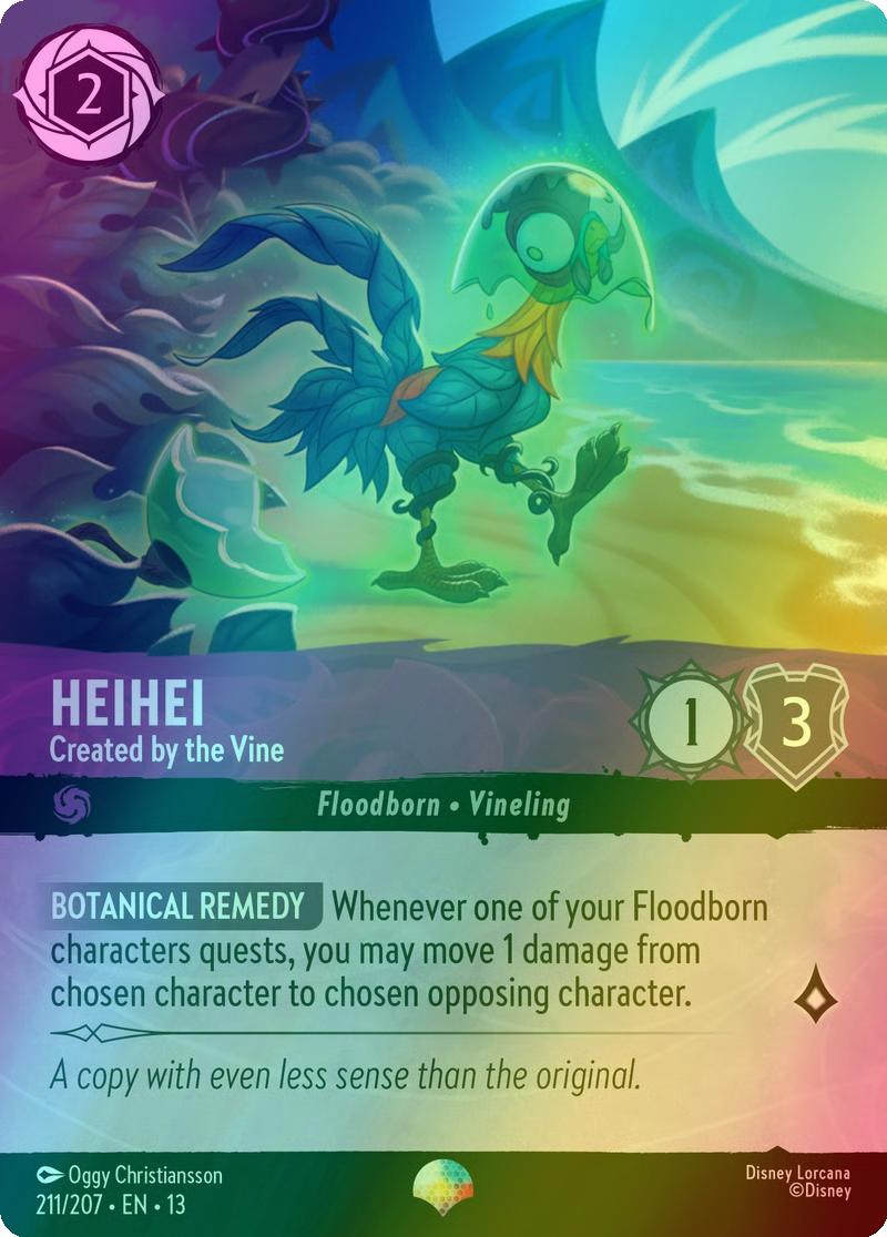 Heihei - Created by the Vine (Epic) - 211/204 [Attack of the Vine!] [Holofoil]
