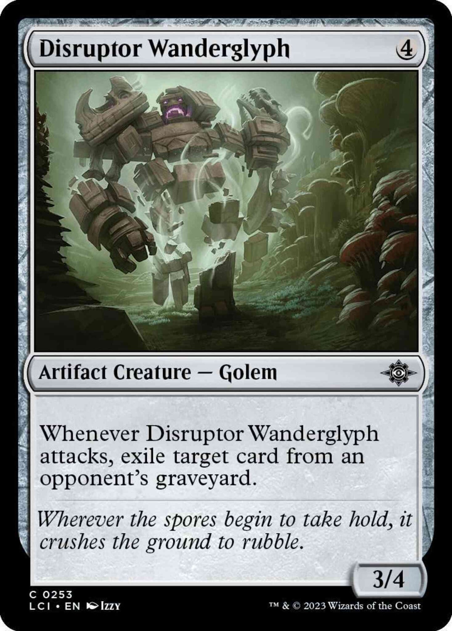 Disruptor Wanderglyph [253] [The Lost Caverns of Ixalan] [Non-Foil]