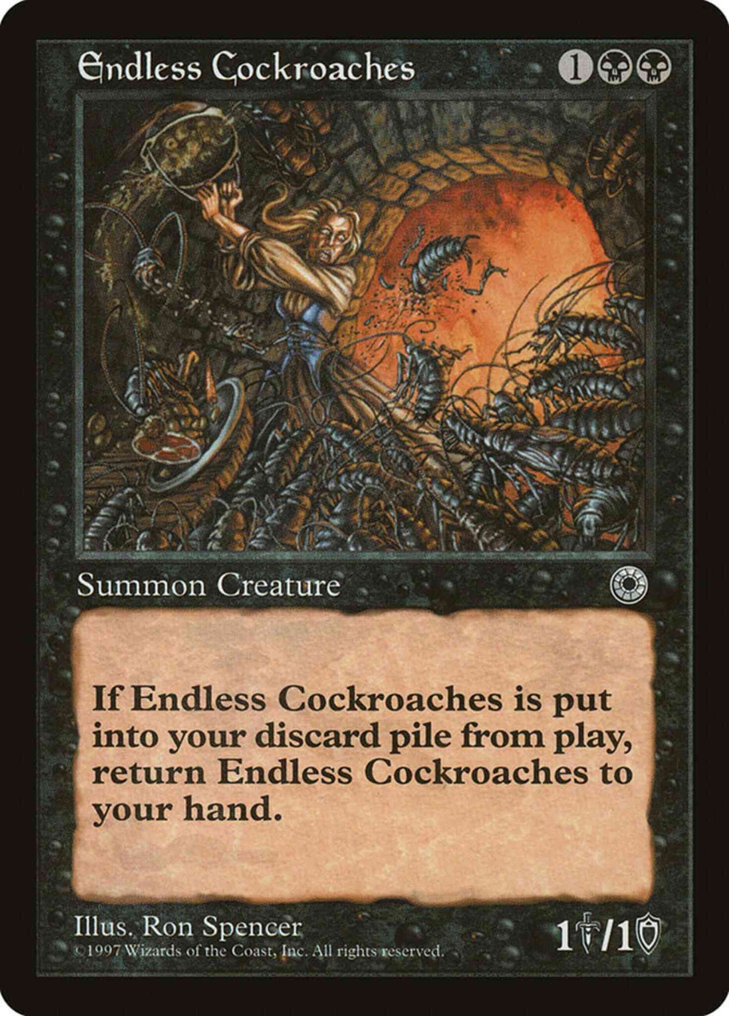 Endless Cockroaches [92] [Portal 1] [Non-Foil]