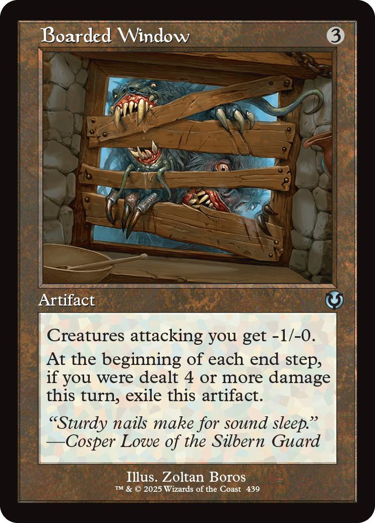 Boarded Window [439] [Retro Frame] [Innistrad Remastered] [Non-Foil]
