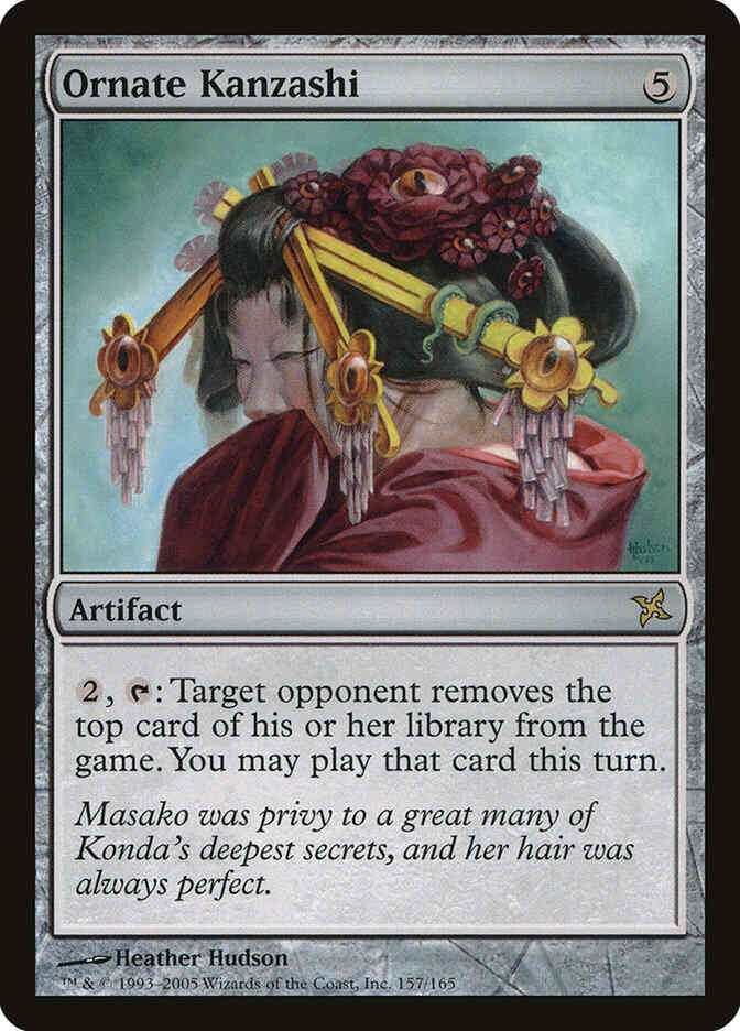 Ornate Kanzashi [157] [Betrayers of Kamigawa] [Non-Foil]