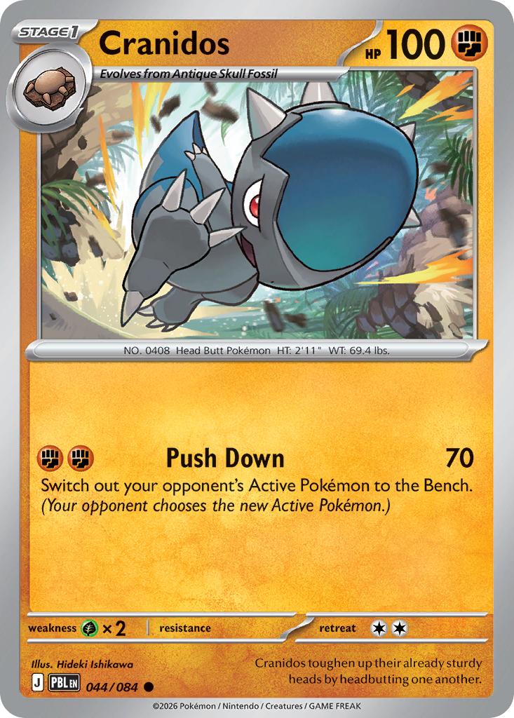 Cranidos - 044/084 - Common [me05-044] [Non-Holo]
