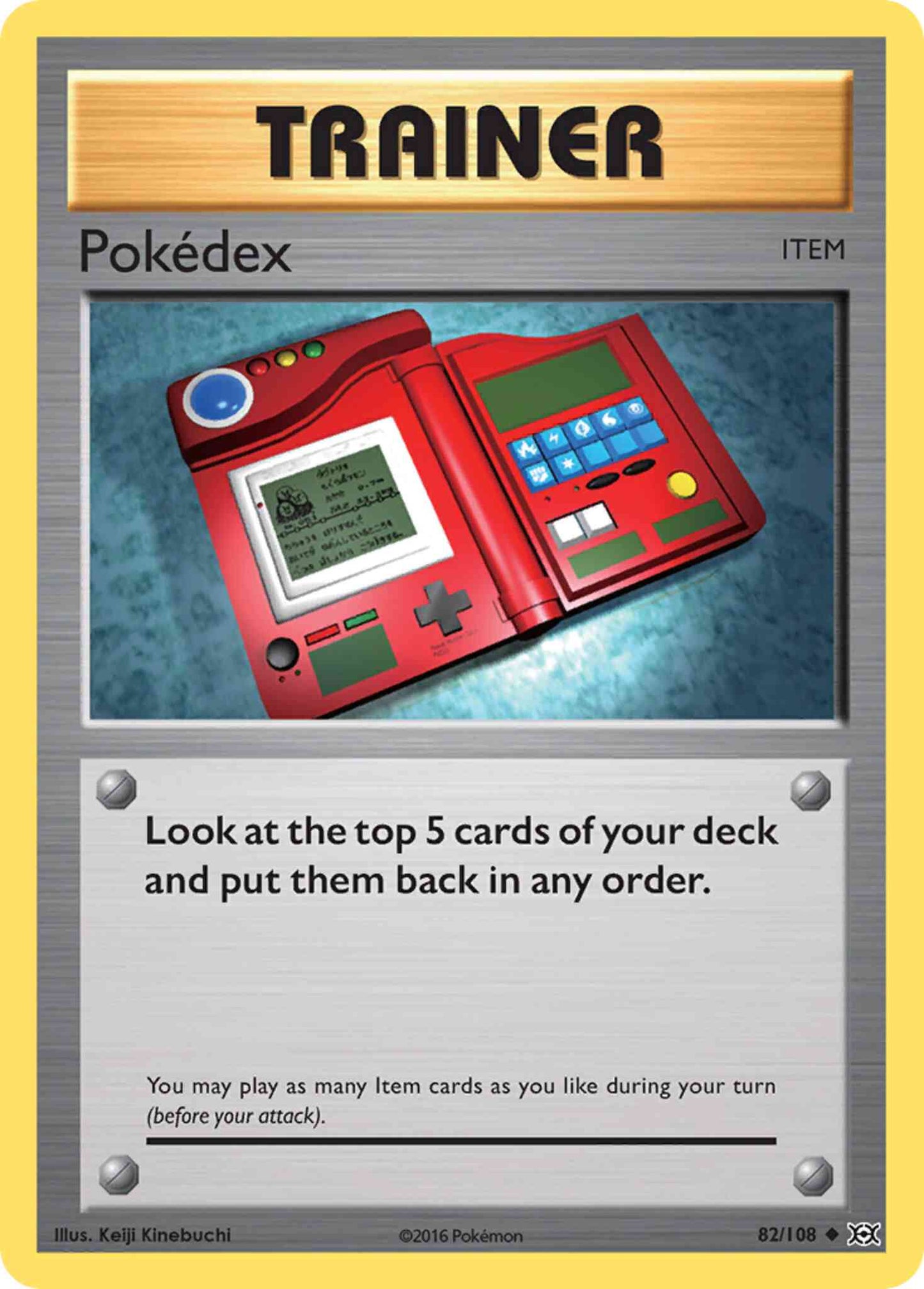 Pokédex - 82/108 - Uncommon [xy12-82] [Non-Holo]
