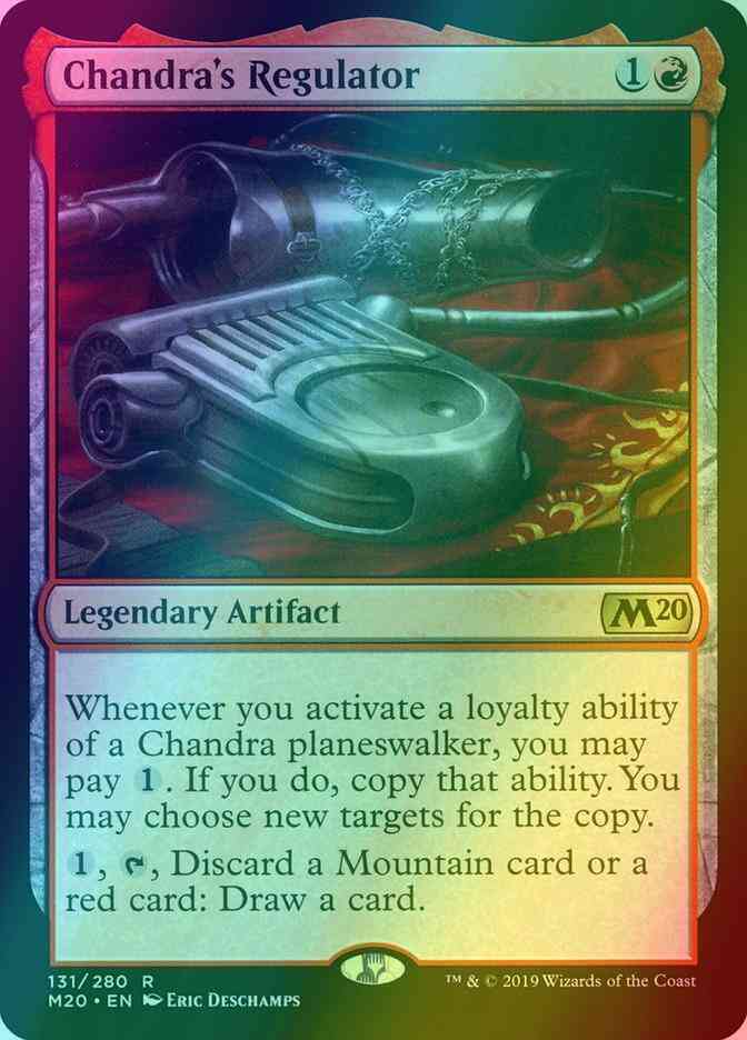 Chandra's Regulator [131] [Core Set 2020] [Foil]