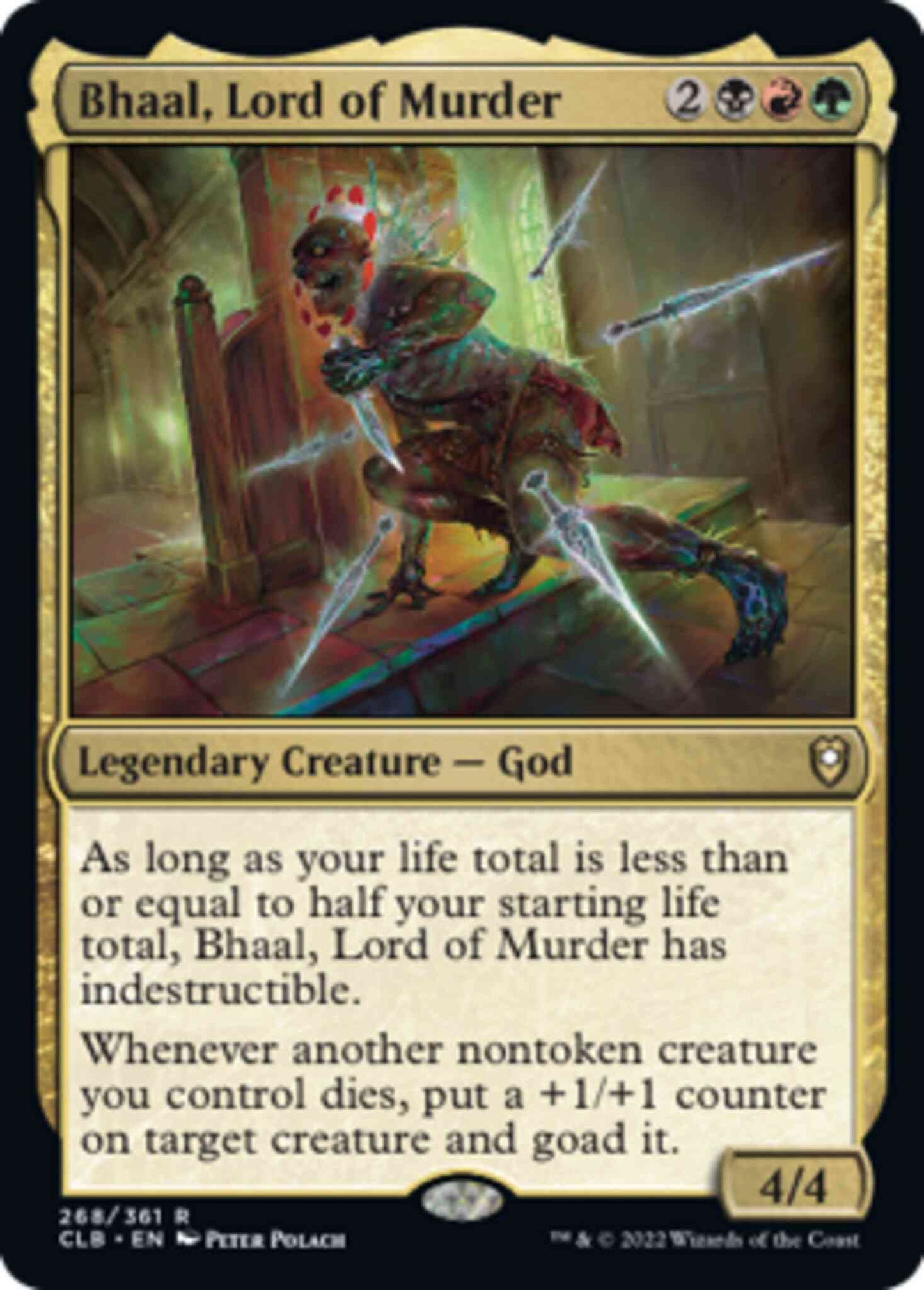 Bhaal, Lord of Murder [268] [Commander Legends: Battle for Baldur's Gate] [Non-Foil]