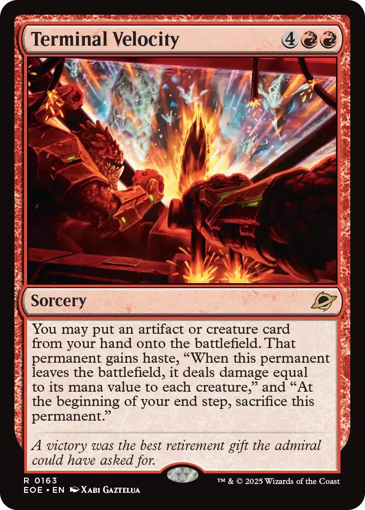 Terminal Velocity [163] [Edge of Eternities] [Non-Foil]