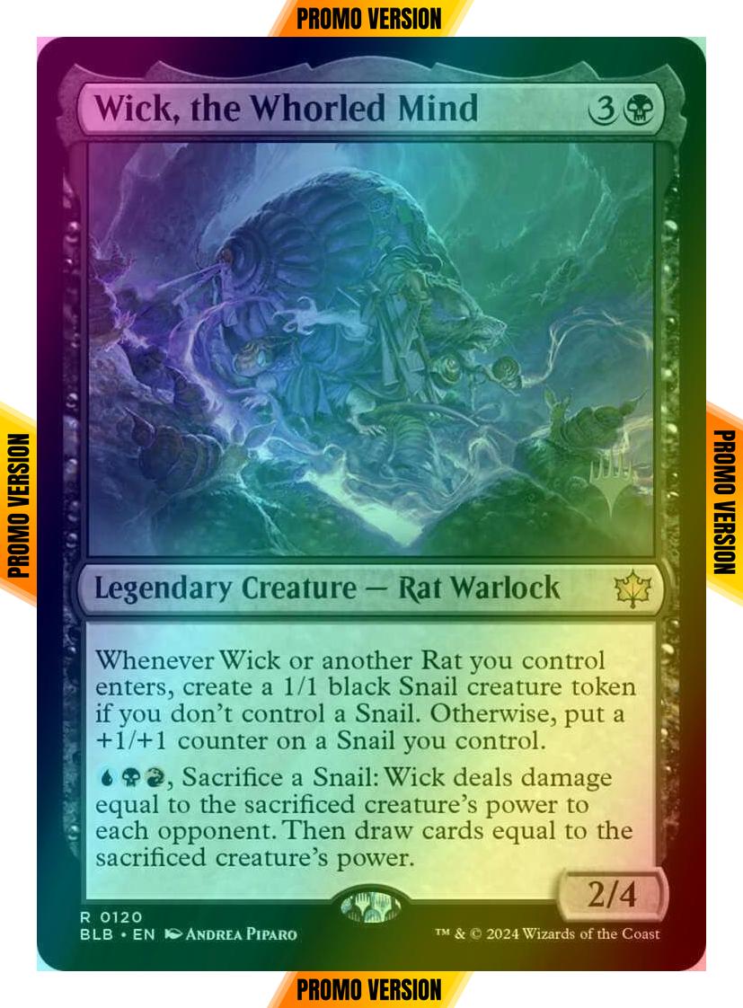 Wick, the Whorled Mind [120p] [Promo Pack] [Bloomburrow: Promos] [Foil]