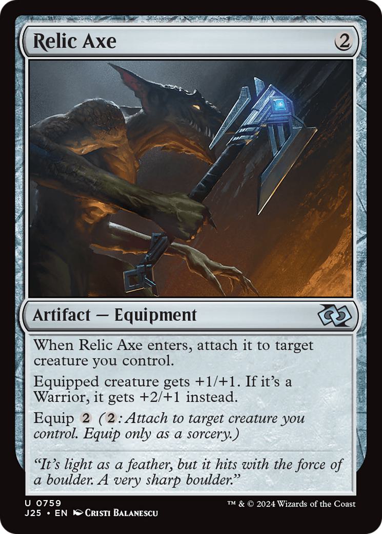 Relic Axe [759] [Foundations: Jumpstart] [Non-Foil]