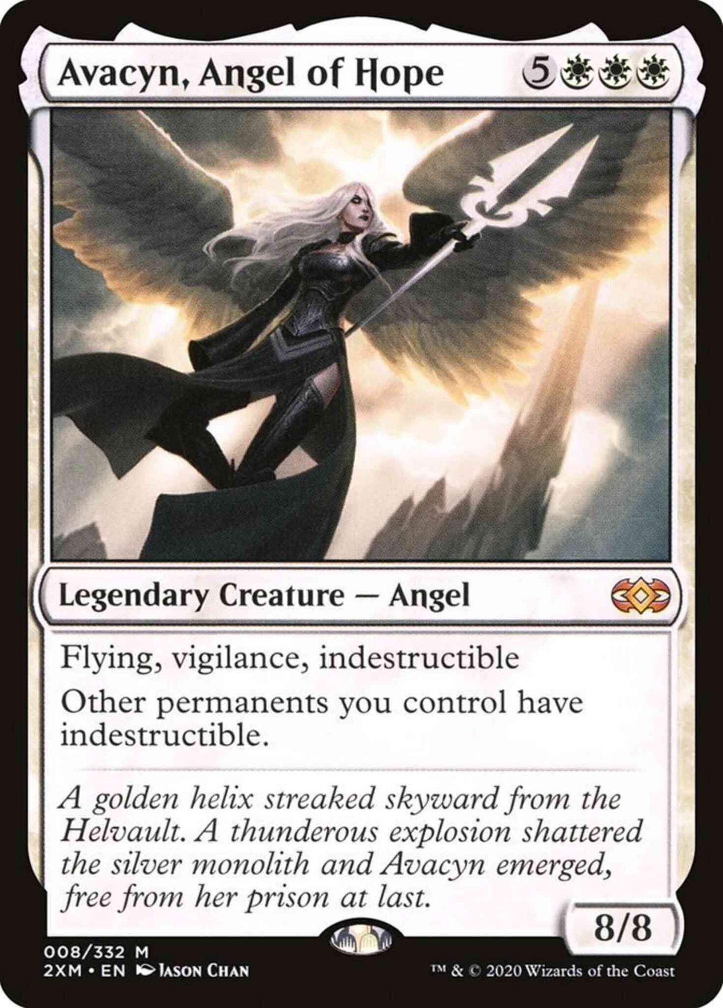 Avacyn, Angel of Hope [8] [Double Masters] [Non-Foil]