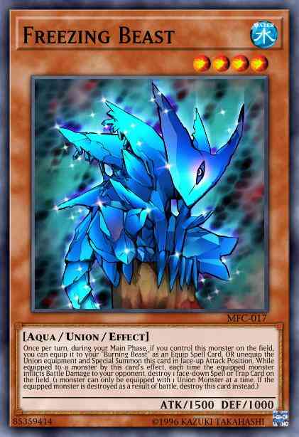 Freezing Beast - DR1-EN072 - Common - Unlimited