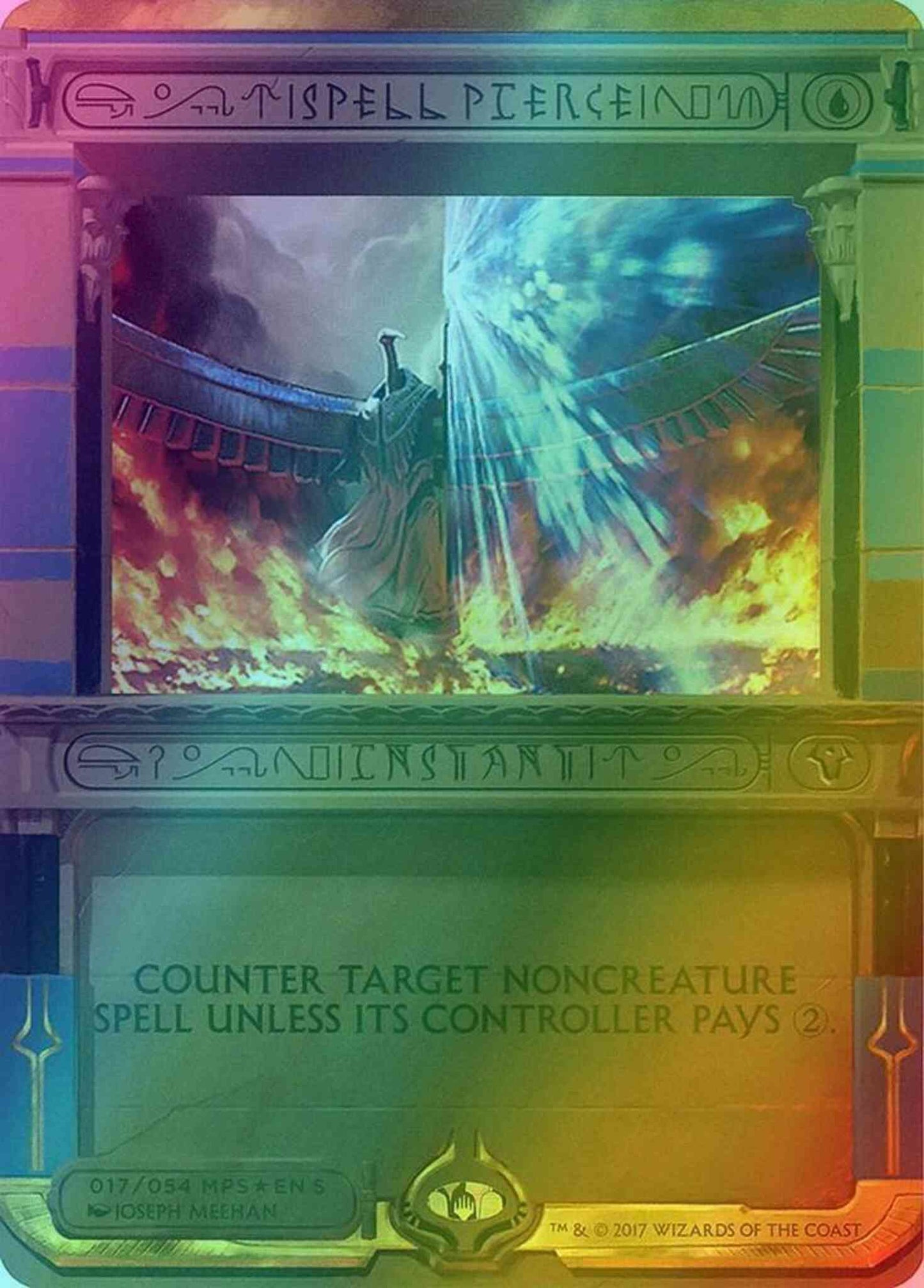 Spell Pierce [17] [Amonkhet Invocations] [Foil]