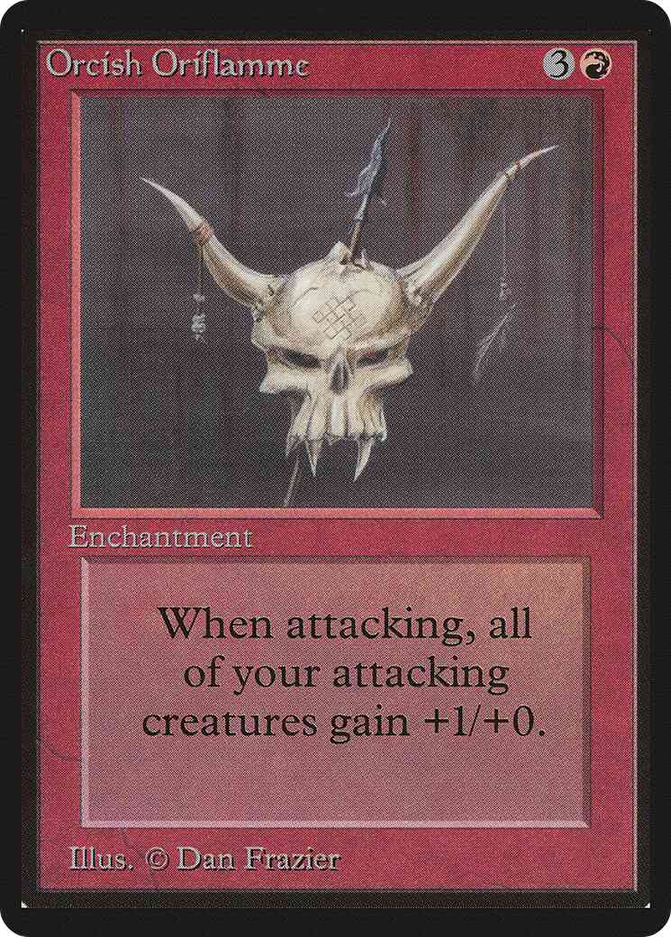 Orcish Oriflamme [167] [Limited Edition Beta] [Non-Foil]