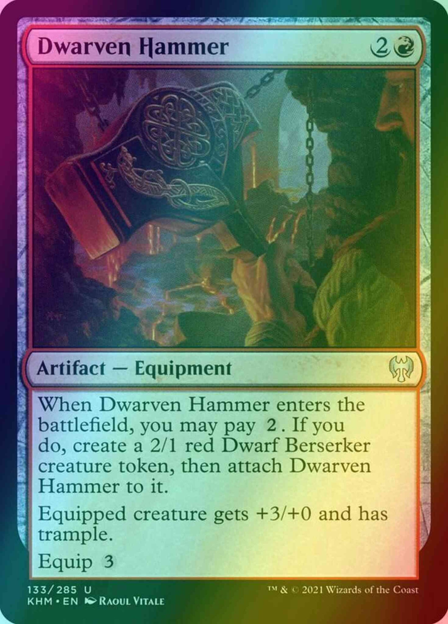 Dwarven Hammer [133] [Kaldheim] [Foil]