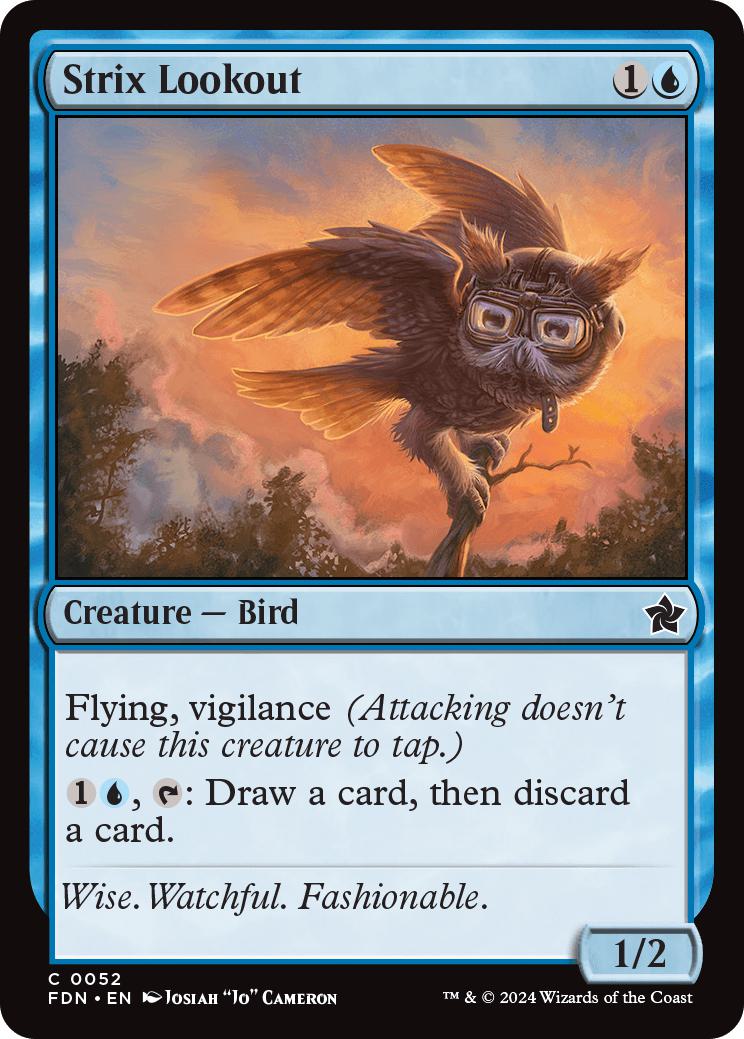 Strix Lookout [52] [Foundations] [Non-Foil]