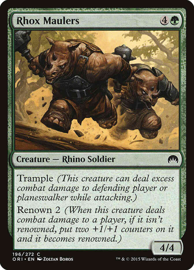 Rhox Maulers [196] [Magic Origins] [Non-Foil]