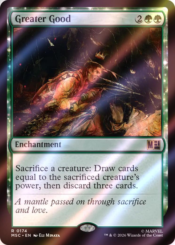 Greater Good [174] [Marvel Super Heroes: Commander] [Surge Foil]