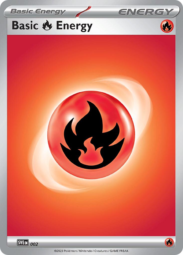 Basic Fire Energy - 002 - Common [sve-002] [Non-Holo]