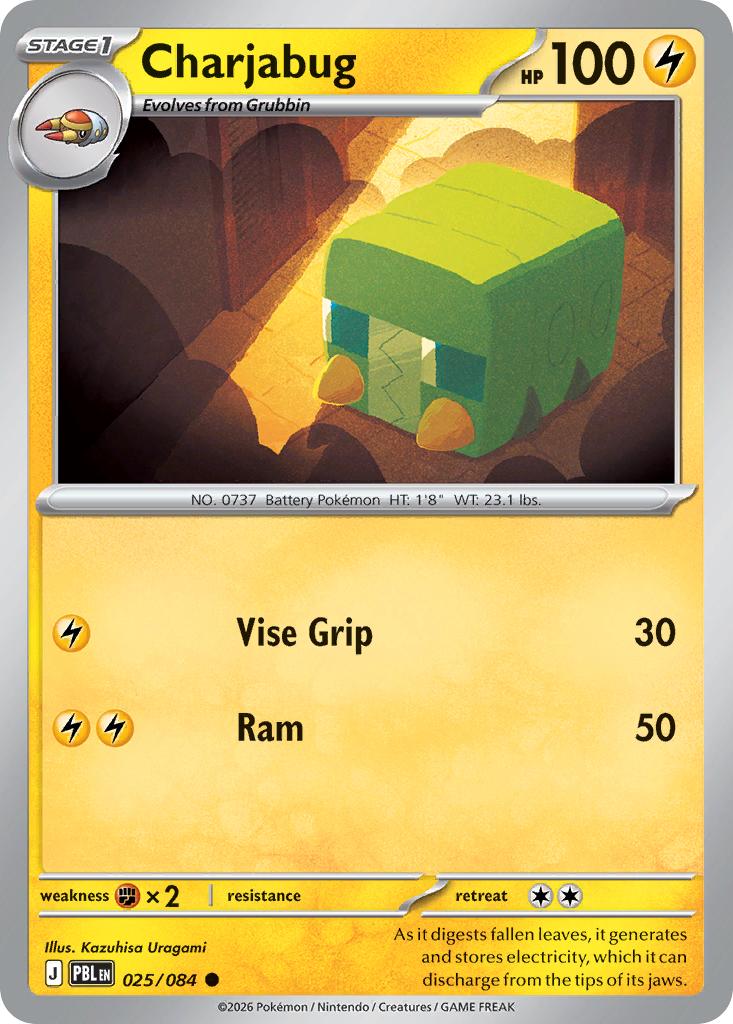 Charjabug - 025/084 - Common [me05-025] [Non-Holo]