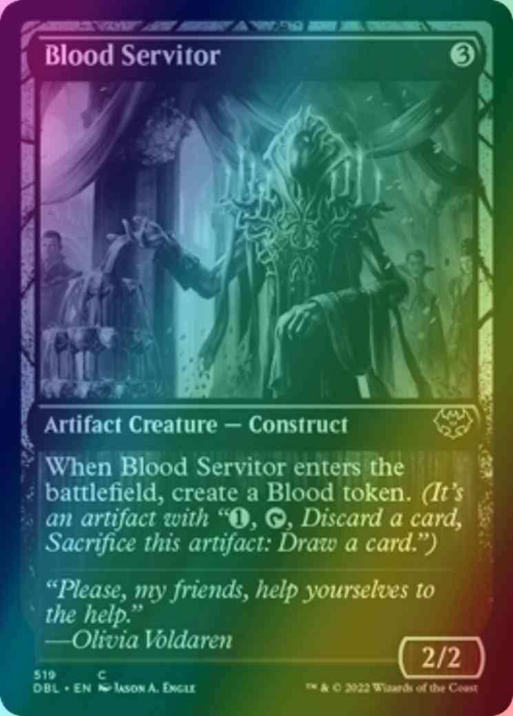 Blood Servitor [519] [Innistrad: Double Feature] [Foil]