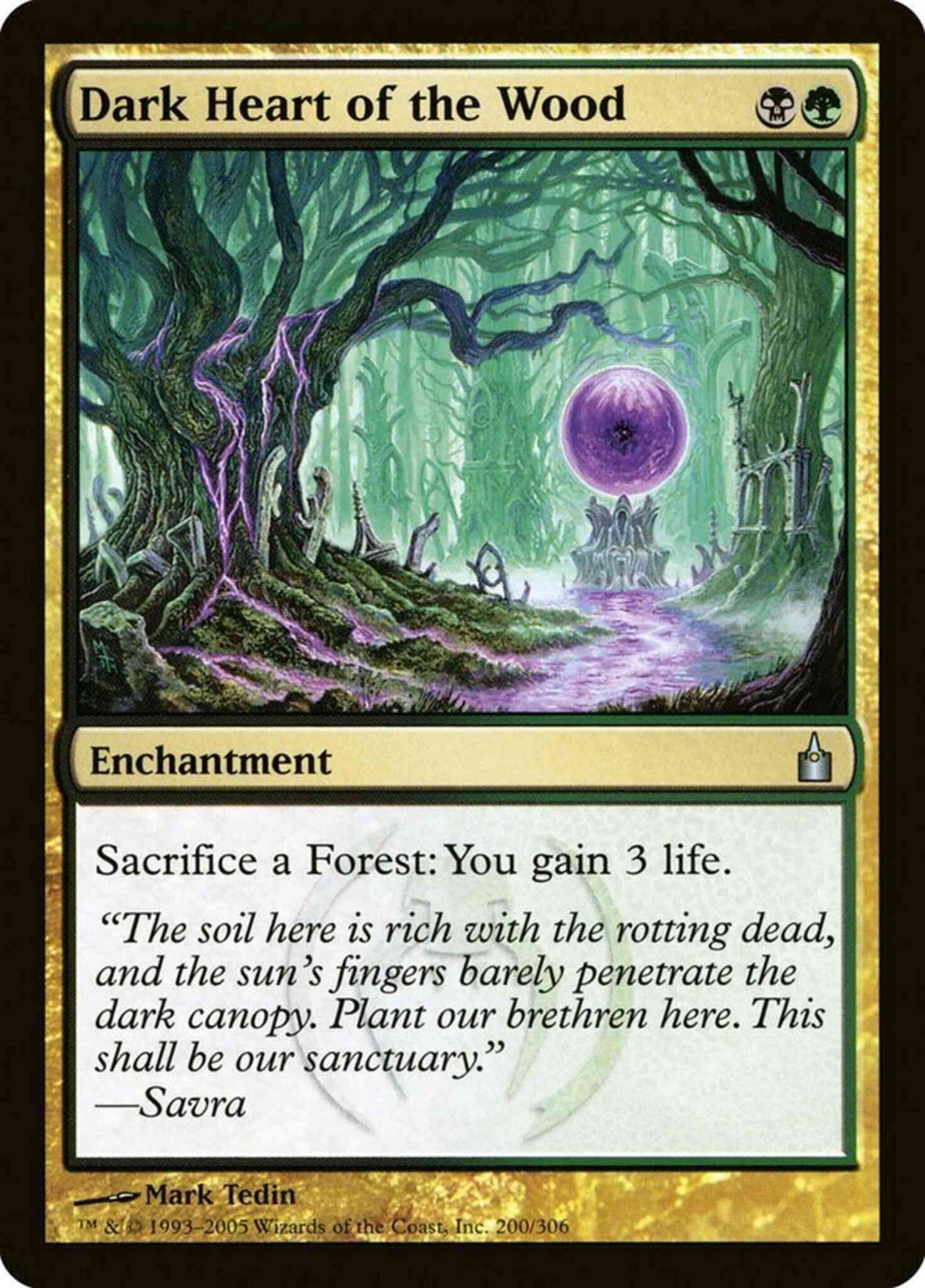 Dark Heart of the Wood [200] [Ravnica City Of Guilds] [Non-Foil]